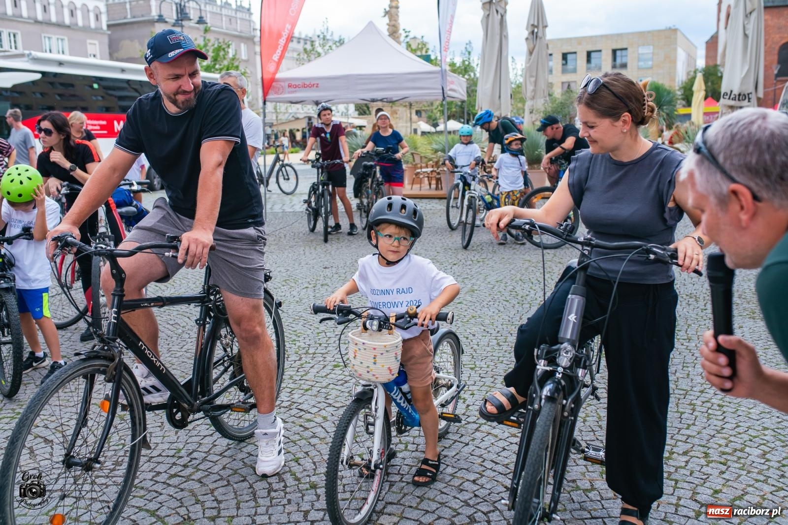 Zdjęcie w galerii na portalu naszraciborz.pl: Rodzinny rajd połączył mieszkańców regionu. Tak wyglądała rowerowa część strażackiego Memoriału [FOTO i WIDEO] wiadomości z regionu