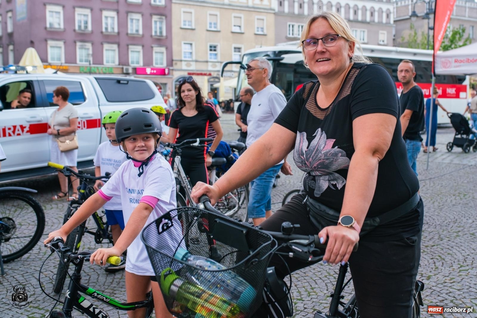 Zdjęcie w galerii na portalu naszraciborz.pl: Rodzinny rajd połączył mieszkańców regionu. Tak wyglądała rowerowa część strażackiego Memoriału [FOTO i WIDEO] wiadomości z regionu