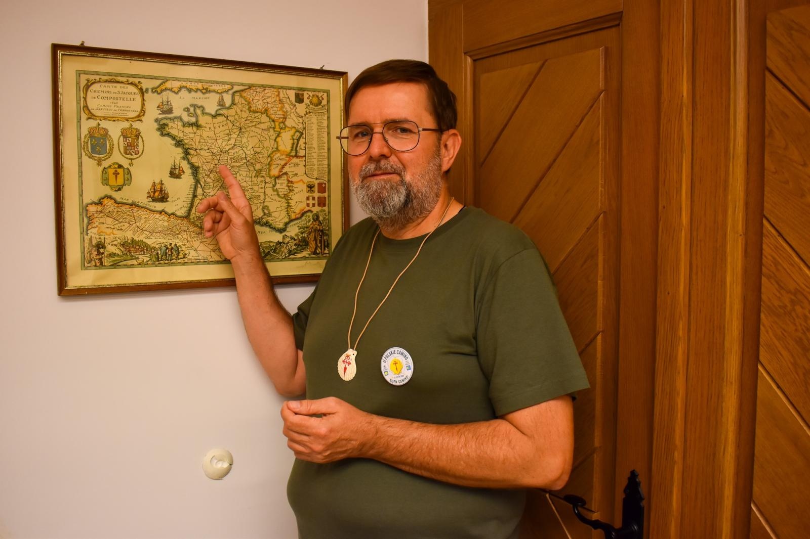 Zdjęcie w galerii na portalu naszraciborz.pl: Górnośląskie Camino zakończyło się w Raciborzu. Pamiątkowa tabliczka zostanie na zamku wiadomości z regionu