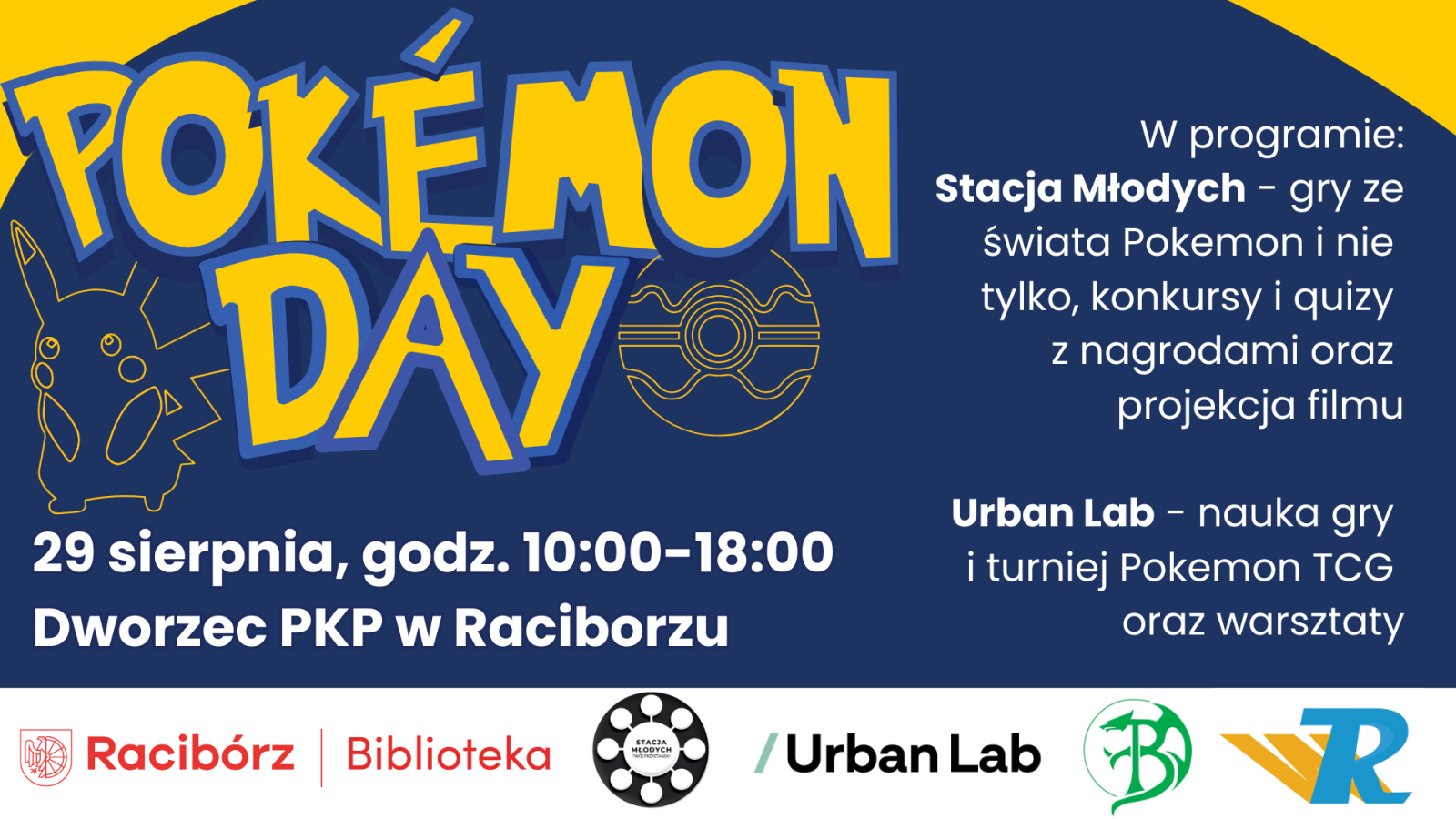 Zdjęcie w galerii na portalu naszraciborz.pl: Pokémony zawitają na raciborski dworzec już w najbliższą sobotę wiadomości z regionu