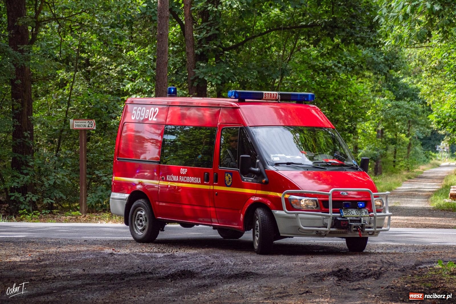Zdjęcie w galerii na portalu naszraciborz.pl: 34. rocznica pożaru lasów. Hołd dla strażaków, którzy zginęli w walce z żywiołem wiadomości z regionu
