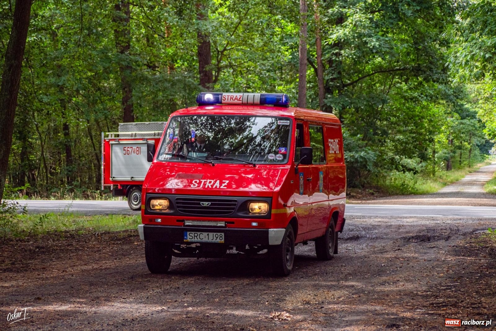 Zdjęcie w galerii na portalu naszraciborz.pl: 34. rocznica pożaru lasów. Hołd dla strażaków, którzy zginęli w walce z żywiołem wiadomości z regionu