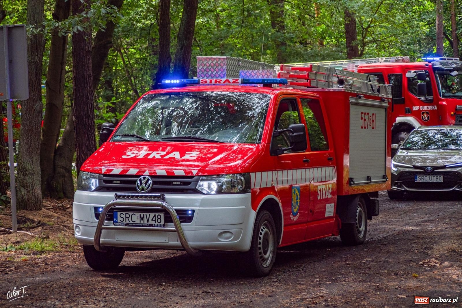 Zdjęcie w galerii na portalu naszraciborz.pl: 34. rocznica pożaru lasów. Hołd dla strażaków, którzy zginęli w walce z żywiołem wiadomości z regionu