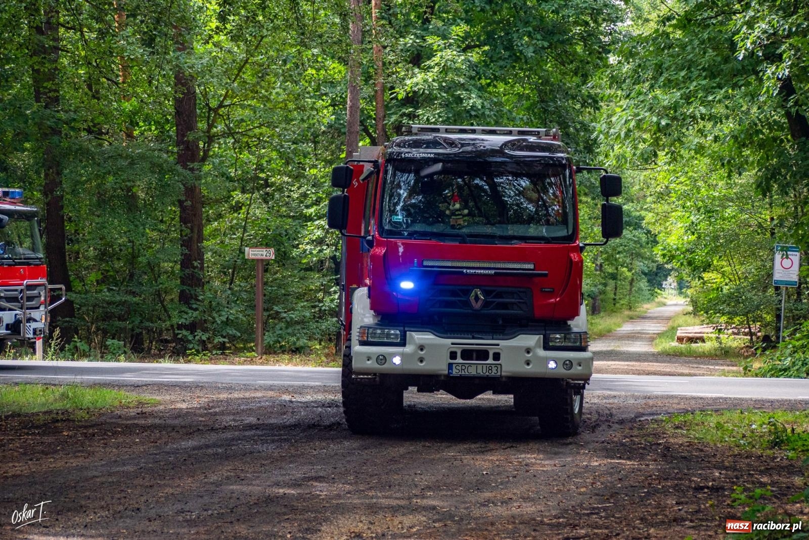 Zdjęcie w galerii na portalu naszraciborz.pl: 34. rocznica pożaru lasów. Hołd dla strażaków, którzy zginęli w walce z żywiołem wiadomości z regionu