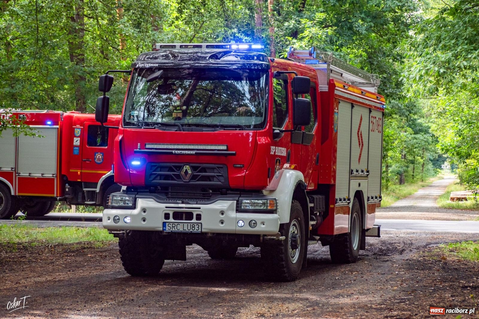 Zdjęcie w galerii na portalu naszraciborz.pl: 34. rocznica pożaru lasów. Hołd dla strażaków, którzy zginęli w walce z żywiołem wiadomości z regionu