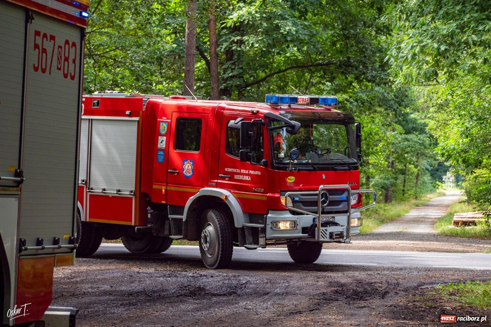 Zdjęcie w galerii na portalu naszraciborz.pl: 34. rocznica pożaru lasów. Hołd dla strażaków, którzy zginęli w walce z żywiołem wiadomości z regionu