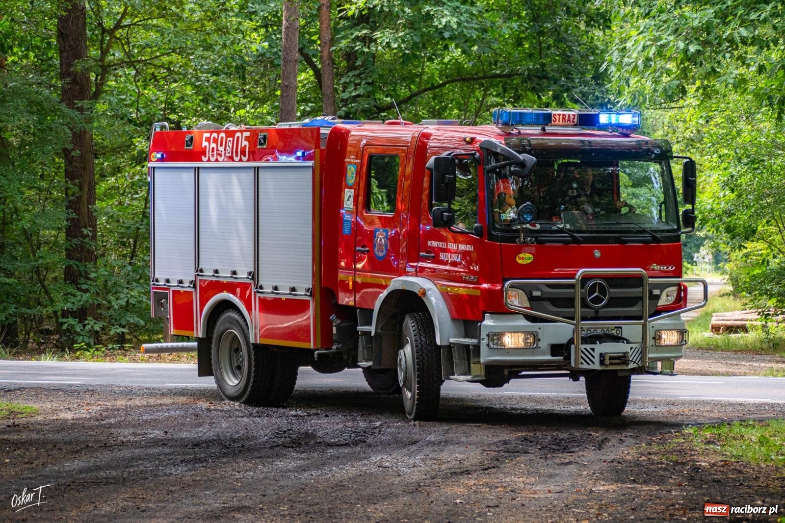 Zdjęcie w galerii na portalu naszraciborz.pl: 34. rocznica pożaru lasów. Hołd dla strażaków, którzy zginęli w walce z żywiołem wiadomości z regionu