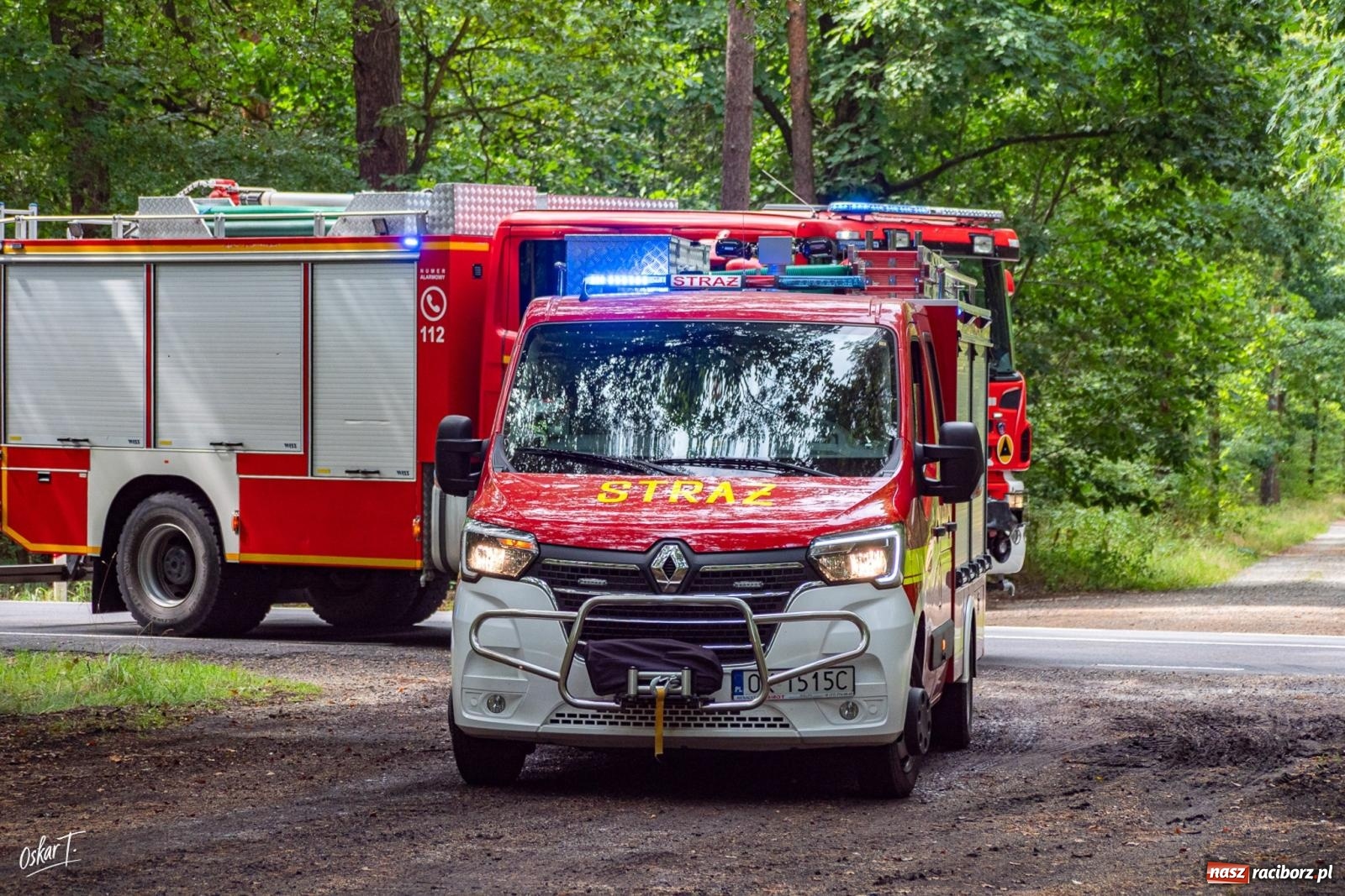 Zdjęcie w galerii na portalu naszraciborz.pl: 34. rocznica pożaru lasów. Hołd dla strażaków, którzy zginęli w walce z żywiołem wiadomości z regionu