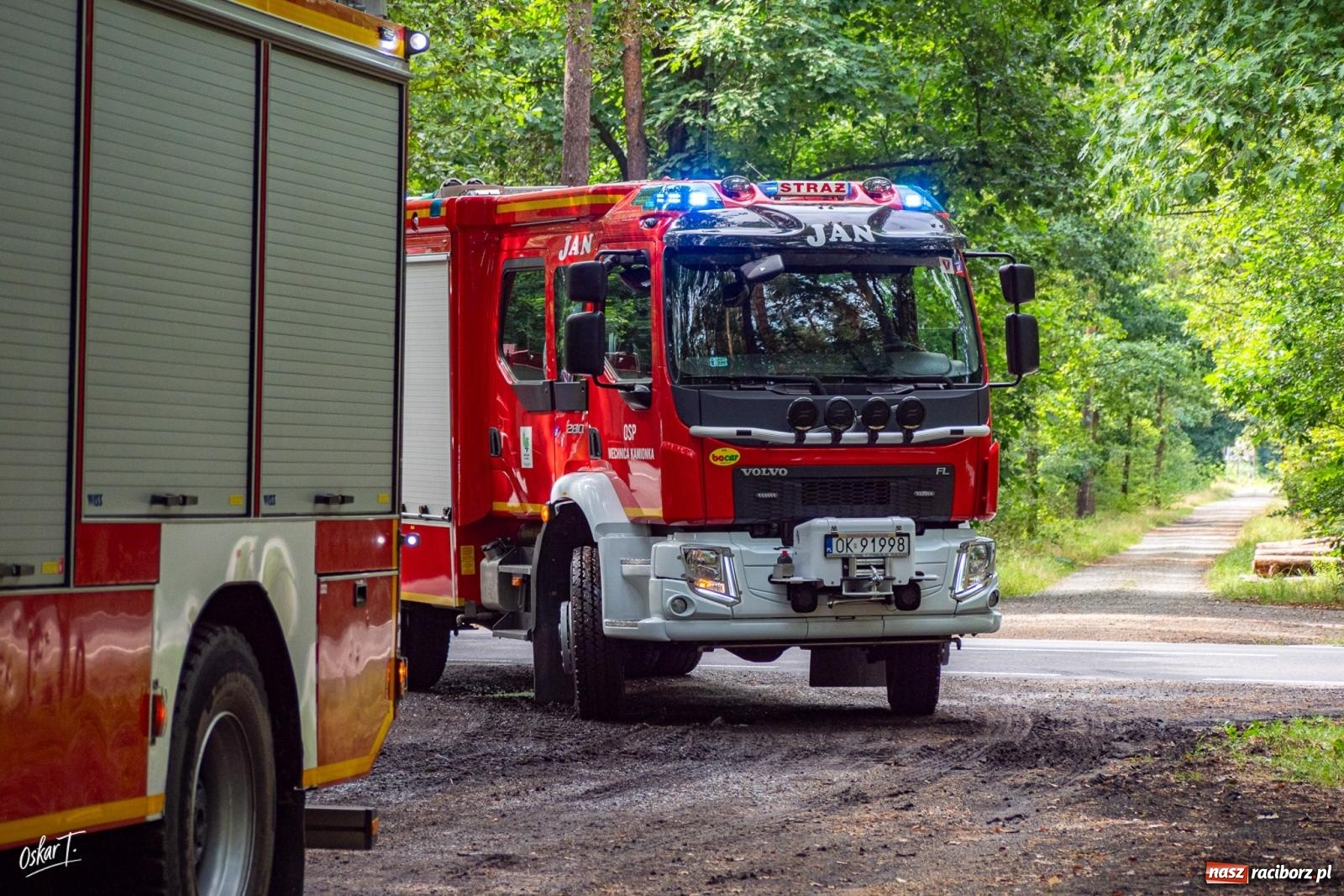 Zdjęcie w galerii na portalu naszraciborz.pl: 34. rocznica pożaru lasów. Hołd dla strażaków, którzy zginęli w walce z żywiołem wiadomości z regionu