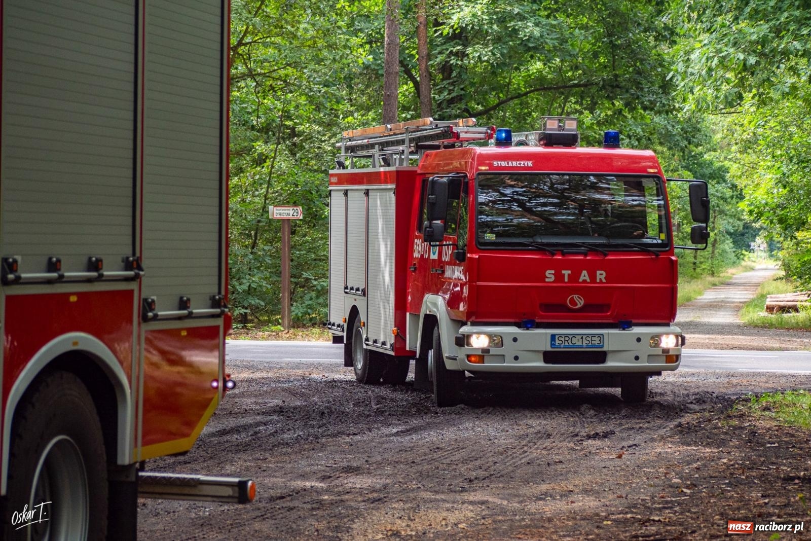 Zdjęcie w galerii na portalu naszraciborz.pl: 34. rocznica pożaru lasów. Hołd dla strażaków, którzy zginęli w walce z żywiołem wiadomości z regionu