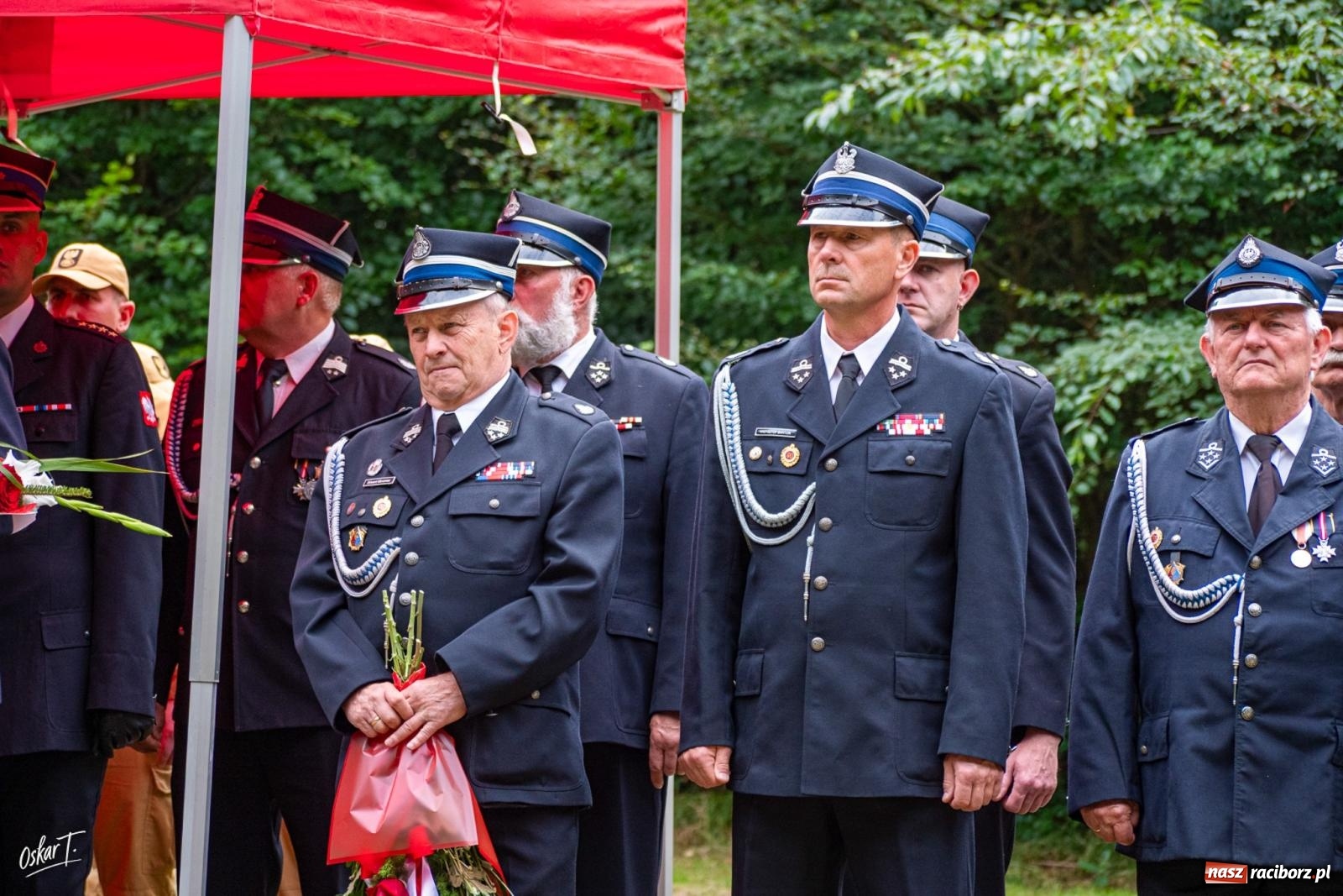 Zdjęcie w galerii na portalu naszraciborz.pl: 34. rocznica pożaru lasów. Hołd dla strażaków, którzy zginęli w walce z żywiołem wiadomości z regionu