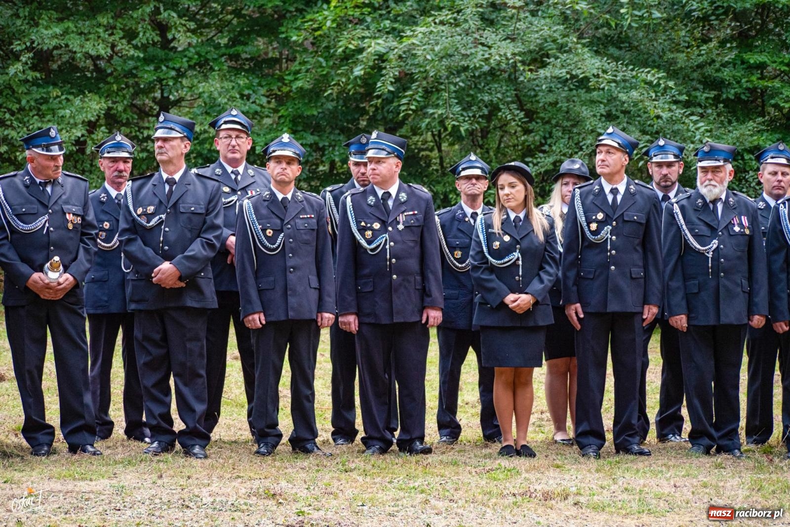 Zdjęcie w galerii na portalu naszraciborz.pl: 34. rocznica pożaru lasów. Hołd dla strażaków, którzy zginęli w walce z żywiołem wiadomości z regionu
