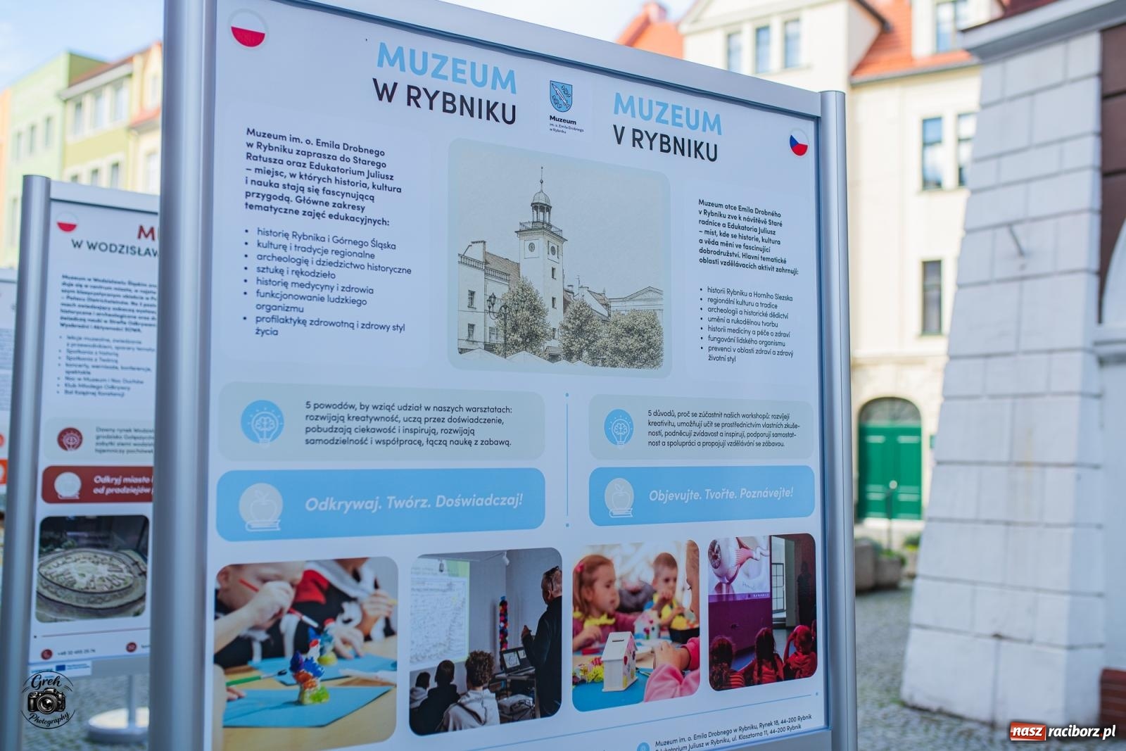 Zdjęcie w galerii na portalu naszraciborz.pl: Muzeum może uczyć i bawić. Wyjątkowy festiwal w centrum Raciborza [FOTO i WIDEO] wiadomości z regionu