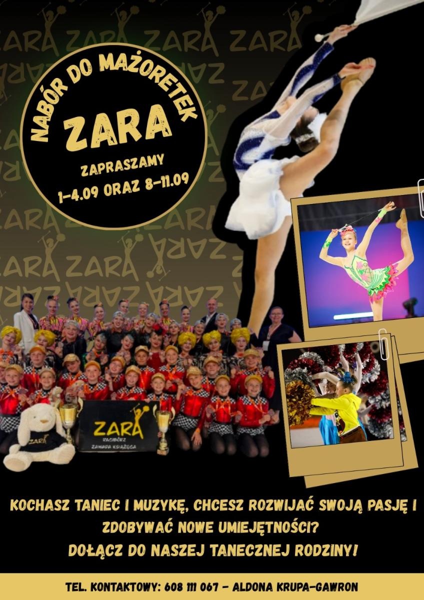 Zdjęcie w galerii na portalu naszraciborz.pl: Nabór do zespołu mażoretkowego ZARA wiadomości z regionu