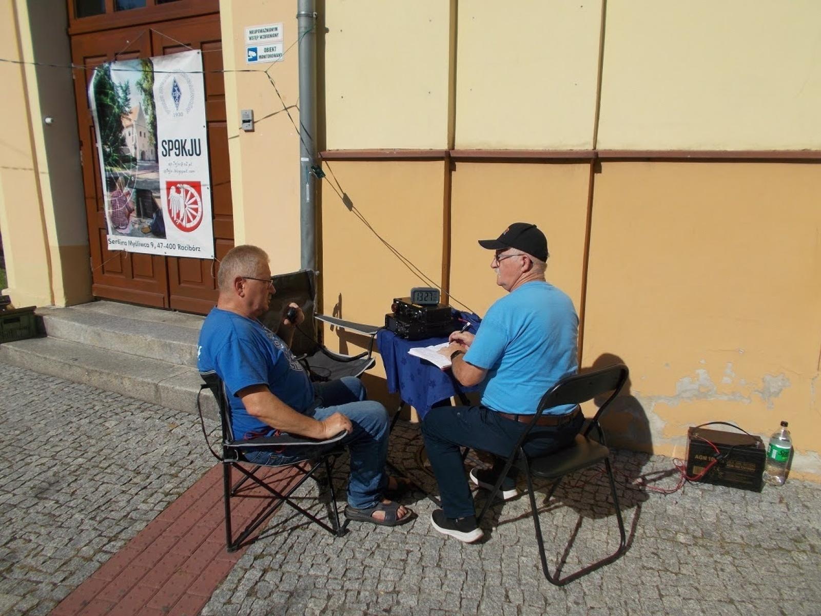 Zdjęcie w galerii na portalu naszraciborz.pl: Krótkofalowcy uczcili 157. urodziny Georga von Arco wiadomości z regionu