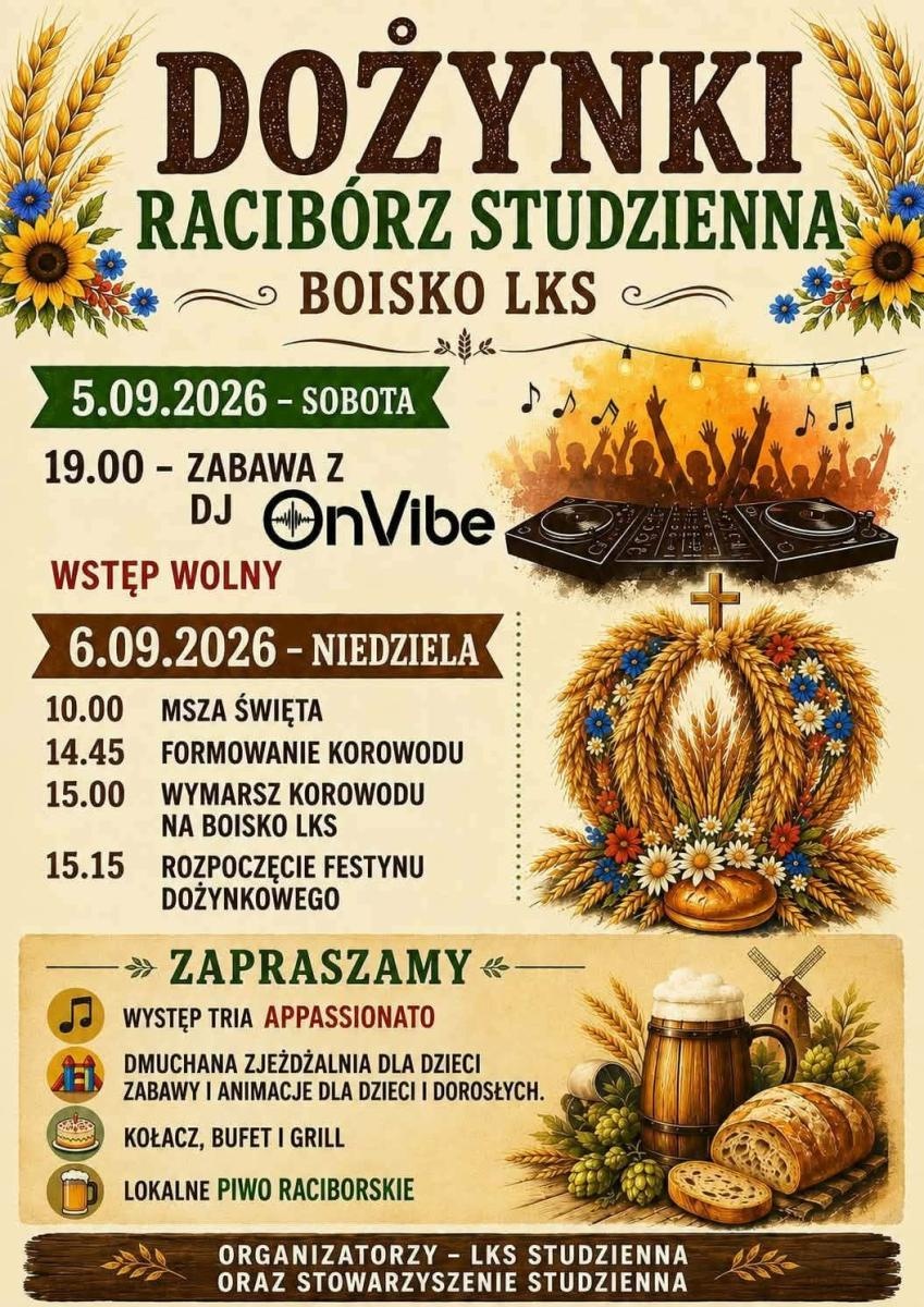 Zdjęcie w galerii na portalu naszraciborz.pl: Co? Gdzie? Kiedy? Nawigator weekendowy wiadomości z regionu