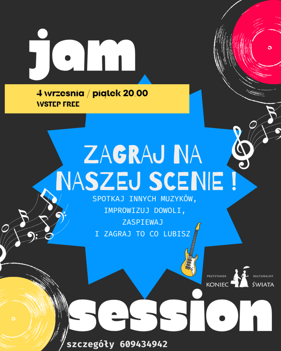 Zdjęcie w galerii na portalu naszraciborz.pl: Muzyka, koncerty i Jam Session. Koniec Świata zaprasza na kolejne wydarzenia wiadomości z regionu