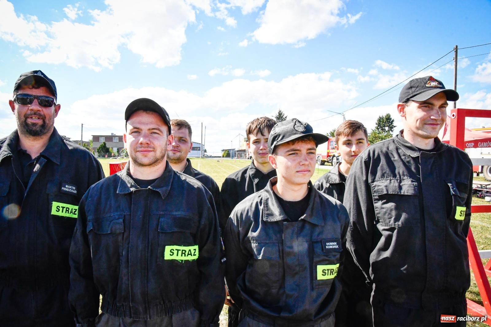 Zdjęcie w galerii na portalu naszraciborz.pl: Gospodarze, Gamów i Rudnik triumfują w gminnych zawodach sportowo-pożarniczych w Sławikowie [FOTO i WIDEO] wiadomości z regionu