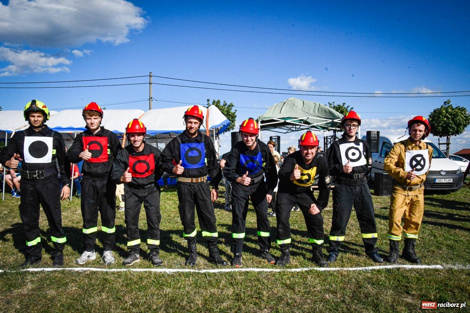 Zdjęcie w galerii na portalu naszraciborz.pl: Gospodarze, Gamów i Rudnik triumfują w gminnych zawodach sportowo-pożarniczych w Sławikowie [FOTO i WIDEO] wiadomości z regionu