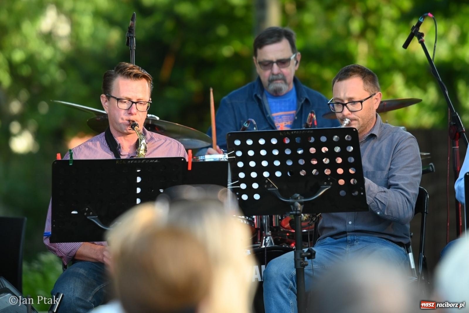 Zdjęcie w galerii na portalu naszraciborz.pl: Jazzowy wieczór w Ogrodzie Strzechy  wiadomości z regionu