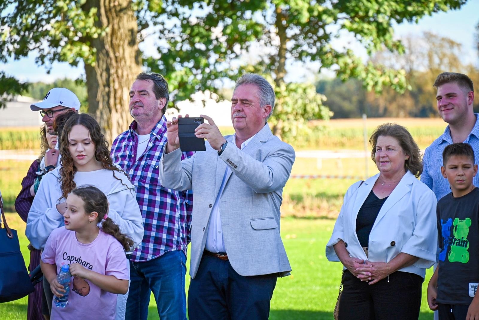 Zdjęcie w galerii na portalu naszraciborz.pl: Dożynki w Bieńkowicach. Pierwszy dzień za nami, dziś korowód, kabaret i zabawa [FOTO] wiadomości z regionu