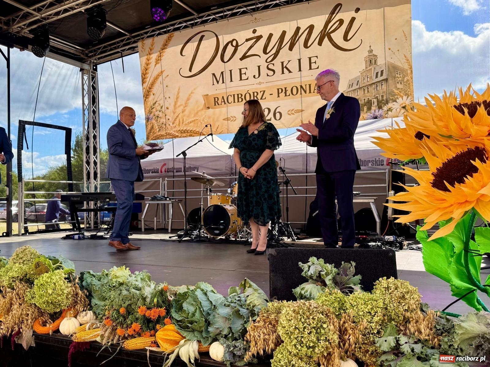 Zdjęcie w galerii na portalu naszraciborz.pl: Dożynki miejskie w Płoni. Racibórz dziękuje za plony [FOTO i WIDEO] wiadomości z regionu