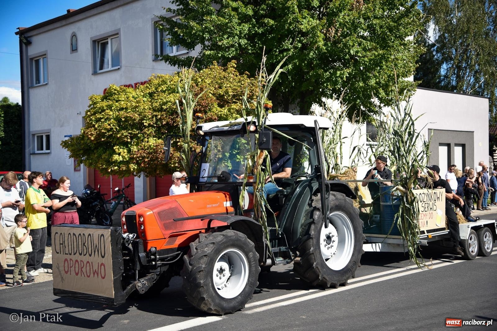 Zdjęcie w galerii na portalu naszraciborz.pl: Dożynki gminy Krzanowice w Wojnowicach. Za nami uroczysty korowód [FOTO i WIDEO] wiadomości z regionu