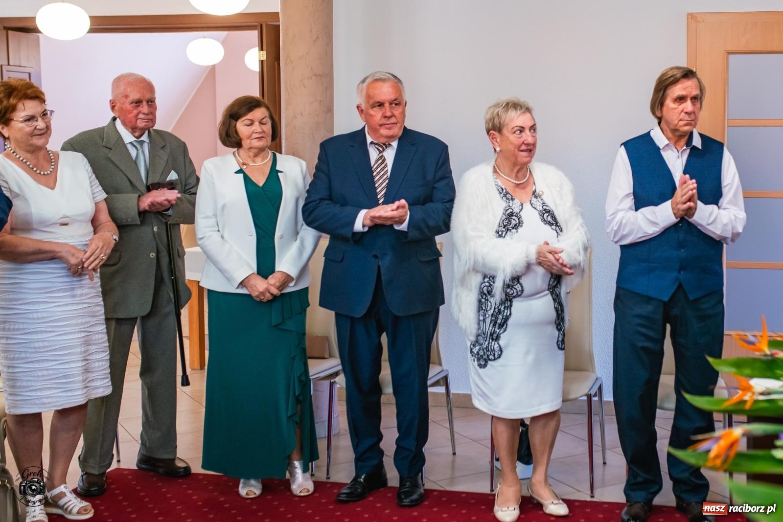 Zdjęcie w galerii na portalu naszraciborz.pl: Gdy dwa serca się kochają, wszystkie trudy pokonają. Złote gody w raciborskim USC [FOTO i WIDEO] wiadomości z regionu