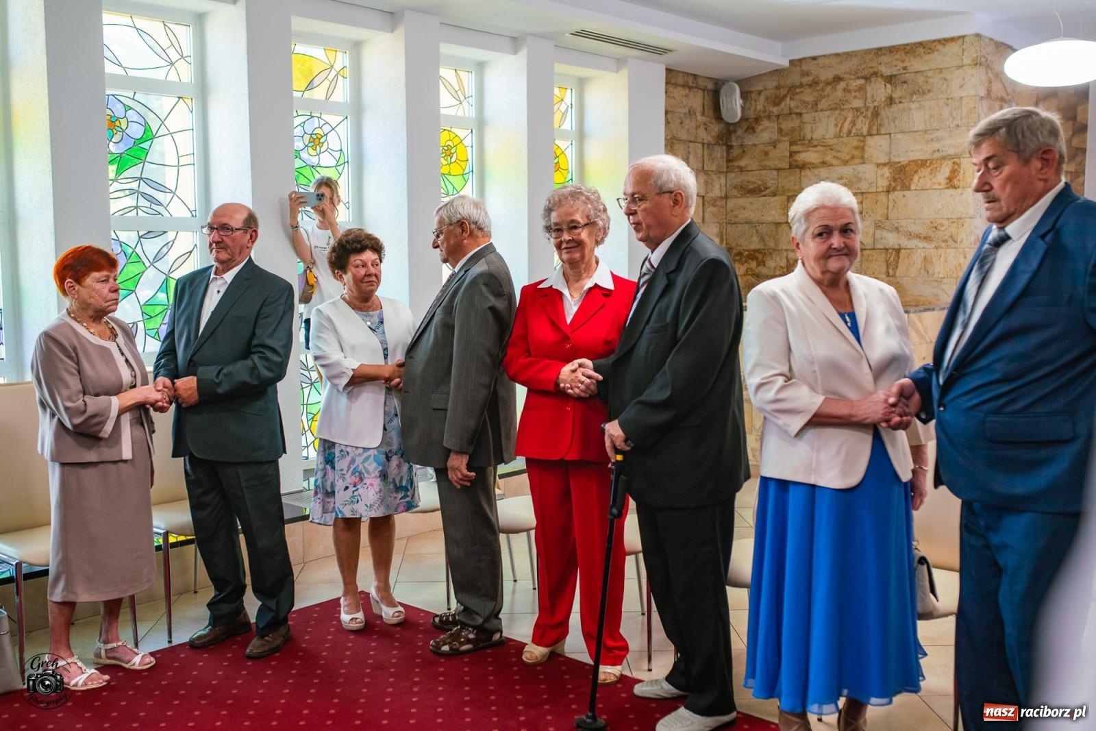 Zdjęcie w galerii na portalu naszraciborz.pl: Gdy dwa serca się kochają, wszystkie trudy pokonają. Złote gody w raciborskim USC [FOTO i WIDEO] wiadomości z regionu