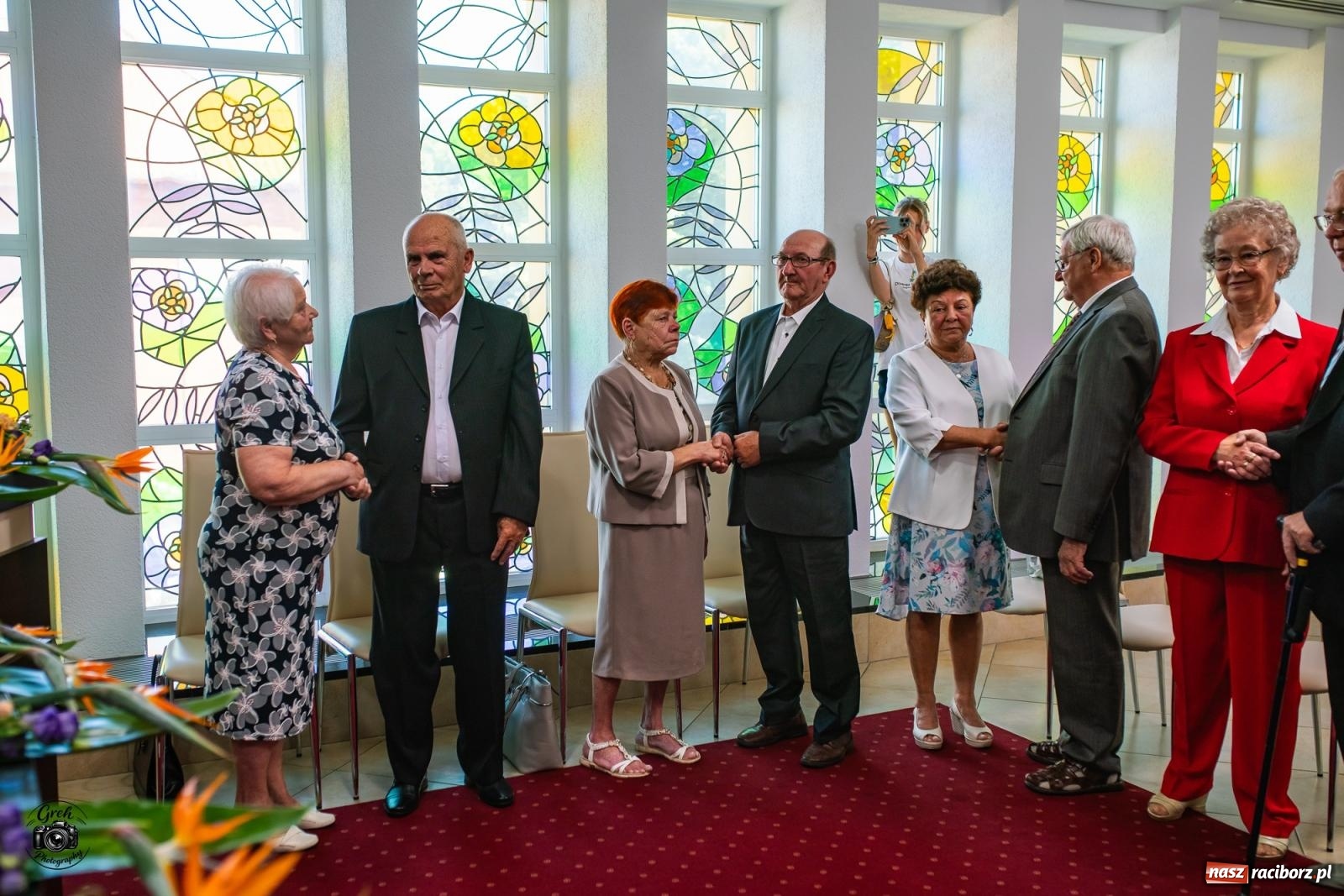 Zdjęcie w galerii na portalu naszraciborz.pl: Gdy dwa serca się kochają, wszystkie trudy pokonają. Złote gody w raciborskim USC [FOTO i WIDEO] wiadomości z regionu