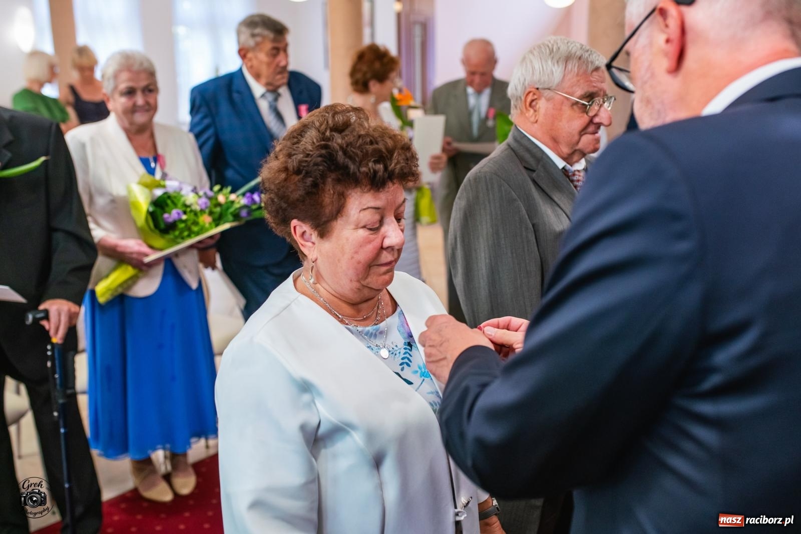 Zdjęcie w galerii na portalu naszraciborz.pl: Gdy dwa serca się kochają, wszystkie trudy pokonają. Złote gody w raciborskim USC [FOTO i WIDEO] wiadomości z regionu