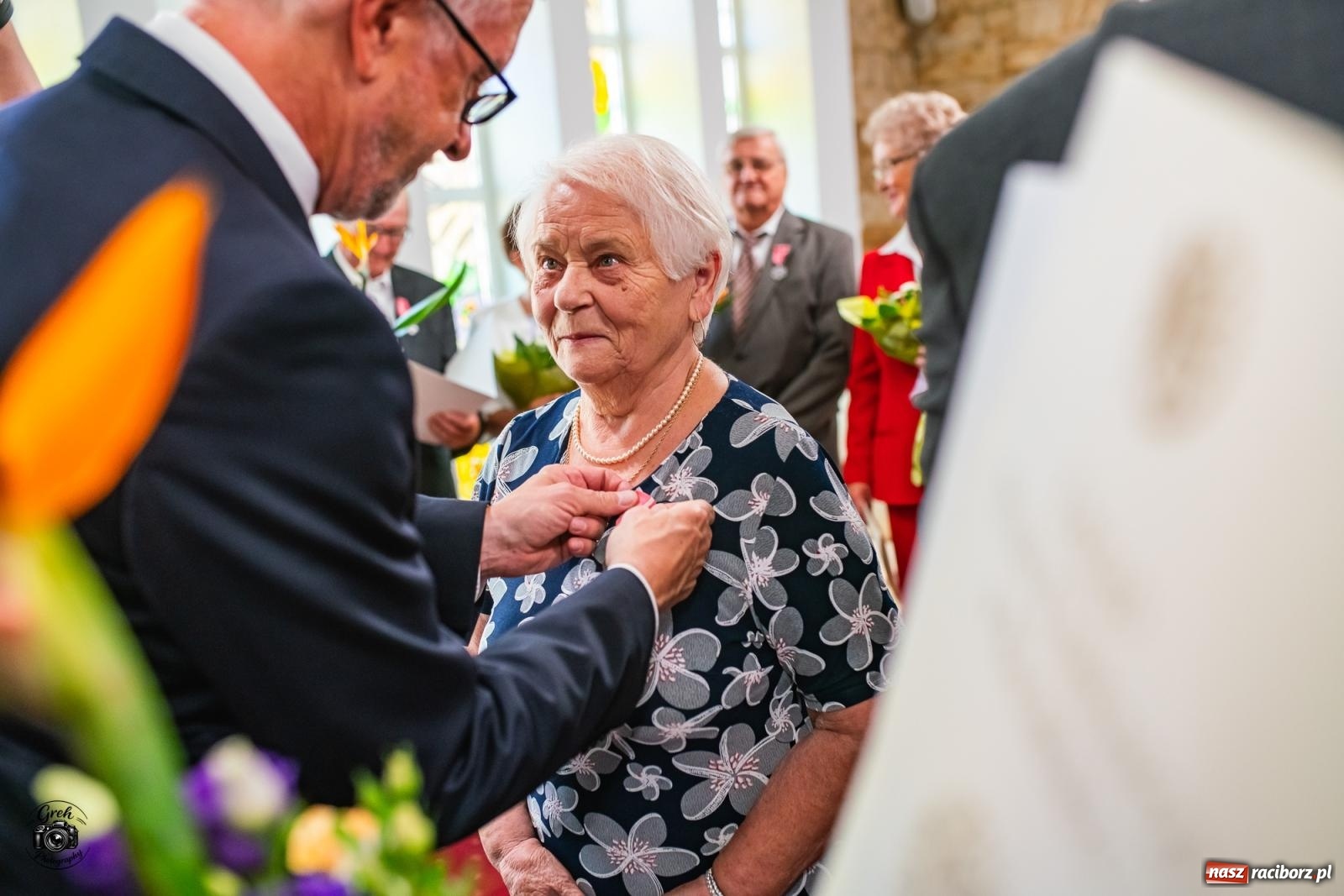 Zdjęcie w galerii na portalu naszraciborz.pl: Gdy dwa serca się kochają, wszystkie trudy pokonają. Złote gody w raciborskim USC [FOTO i WIDEO] wiadomości z regionu