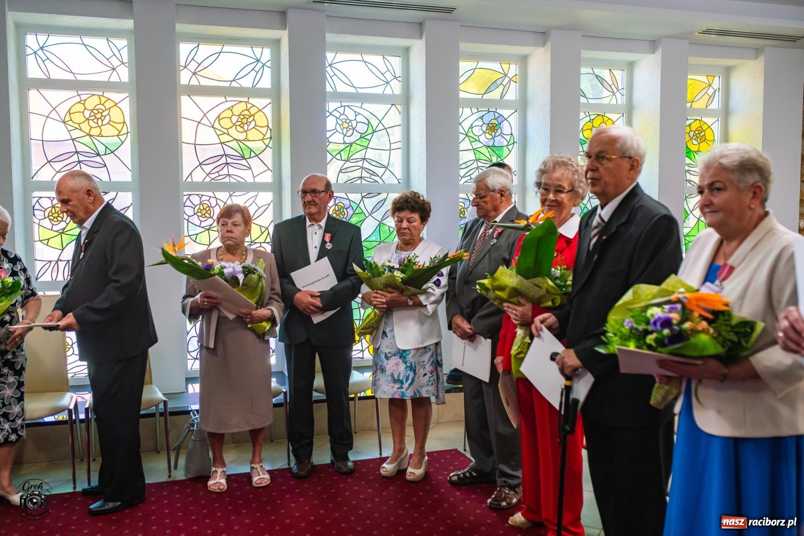 Zdjęcie w galerii na portalu naszraciborz.pl: Gdy dwa serca się kochają, wszystkie trudy pokonają. Złote gody w raciborskim USC [FOTO i WIDEO] wiadomości z regionu