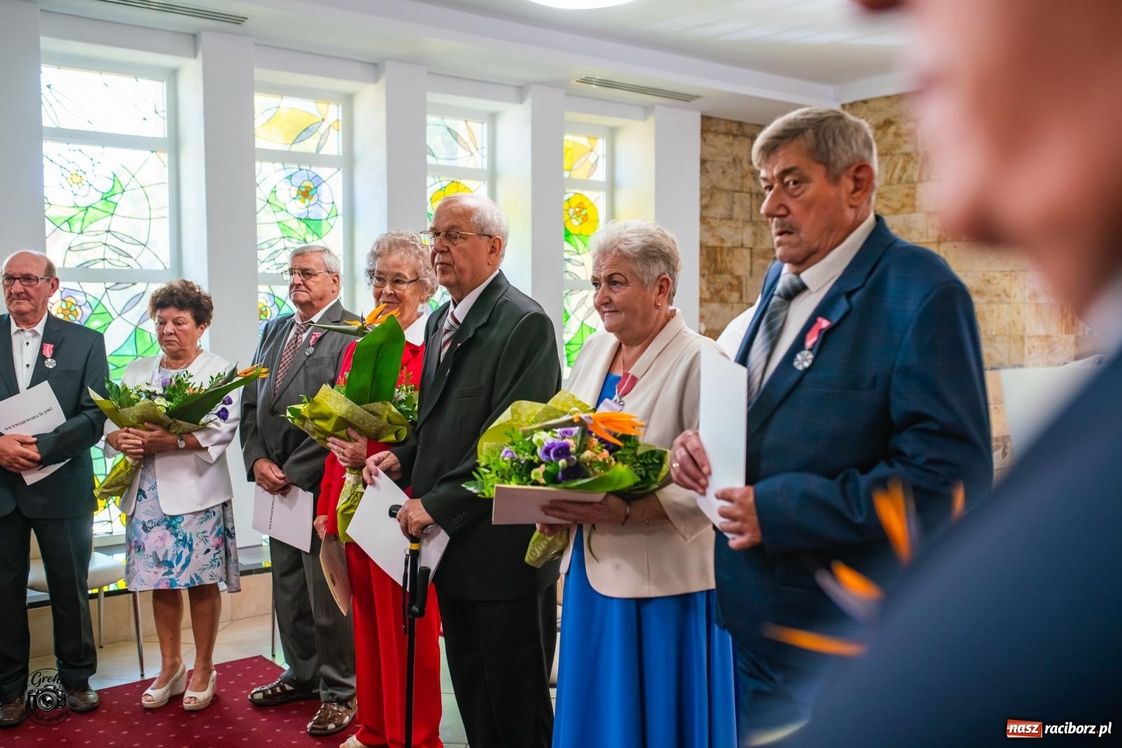 Zdjęcie w galerii na portalu naszraciborz.pl: Gdy dwa serca się kochają, wszystkie trudy pokonają. Złote gody w raciborskim USC [FOTO i WIDEO] wiadomości z regionu