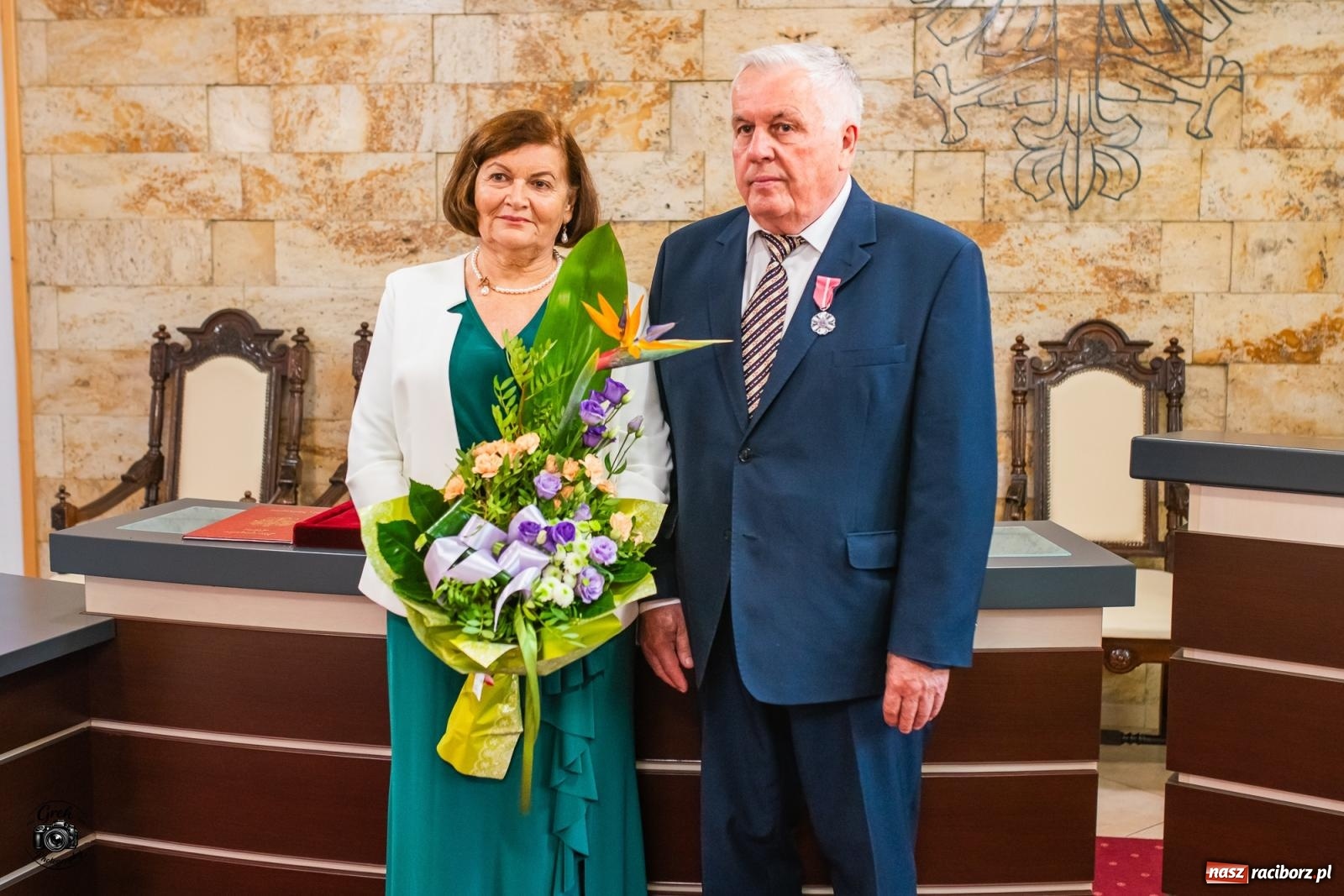 Zdjęcie w galerii na portalu naszraciborz.pl: Gdy dwa serca się kochają, wszystkie trudy pokonają. Złote gody w raciborskim USC [FOTO i WIDEO] wiadomości z regionu