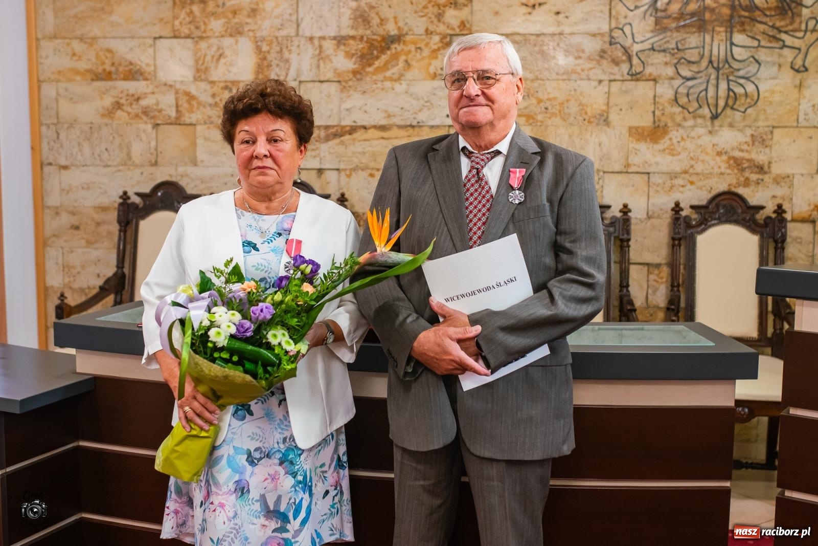 Zdjęcie w galerii na portalu naszraciborz.pl: Gdy dwa serca się kochają, wszystkie trudy pokonają. Złote gody w raciborskim USC [FOTO i WIDEO] wiadomości z regionu