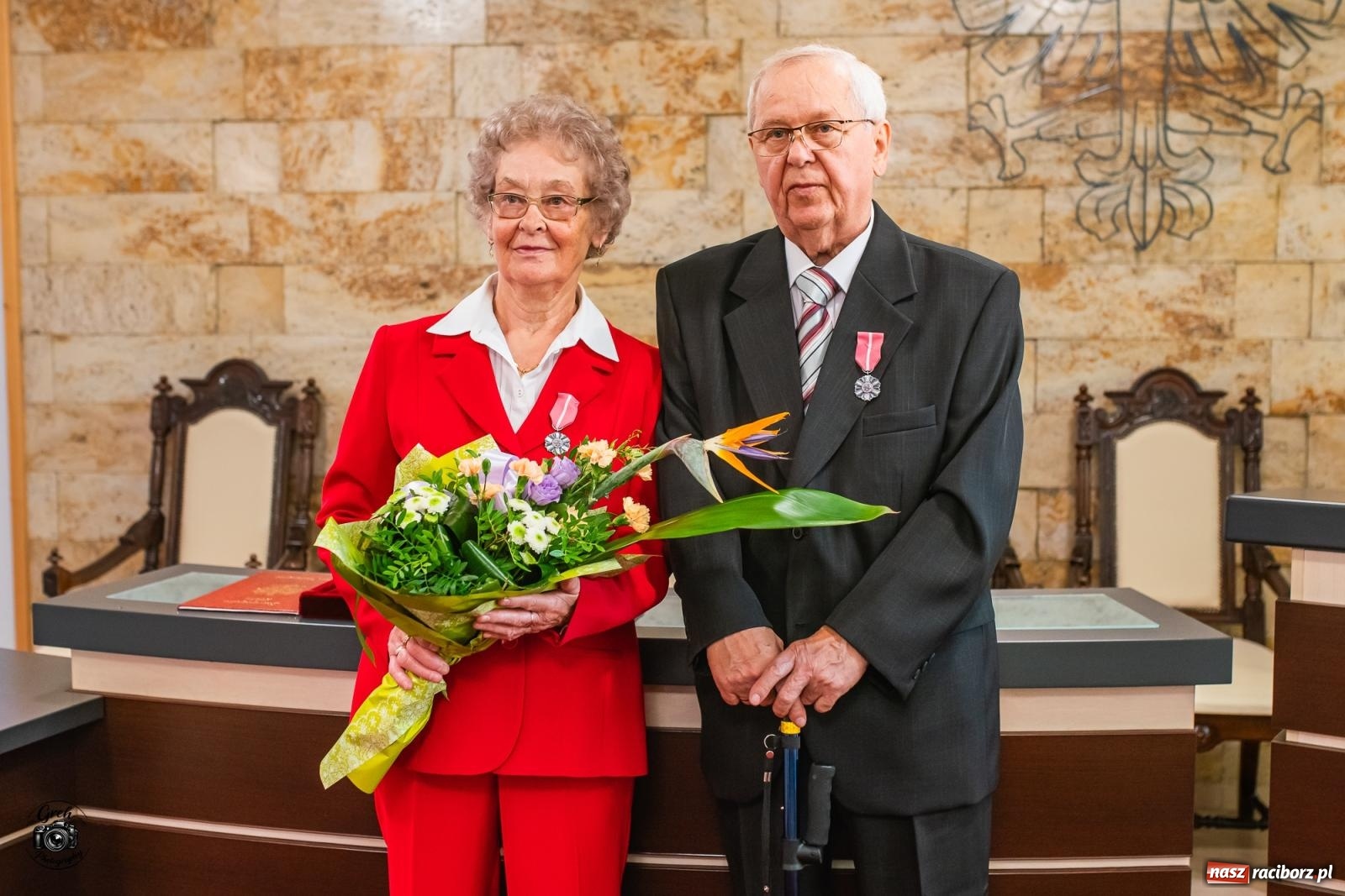 Zdjęcie w galerii na portalu naszraciborz.pl: Gdy dwa serca się kochają, wszystkie trudy pokonają. Złote gody w raciborskim USC [FOTO i WIDEO] wiadomości z regionu