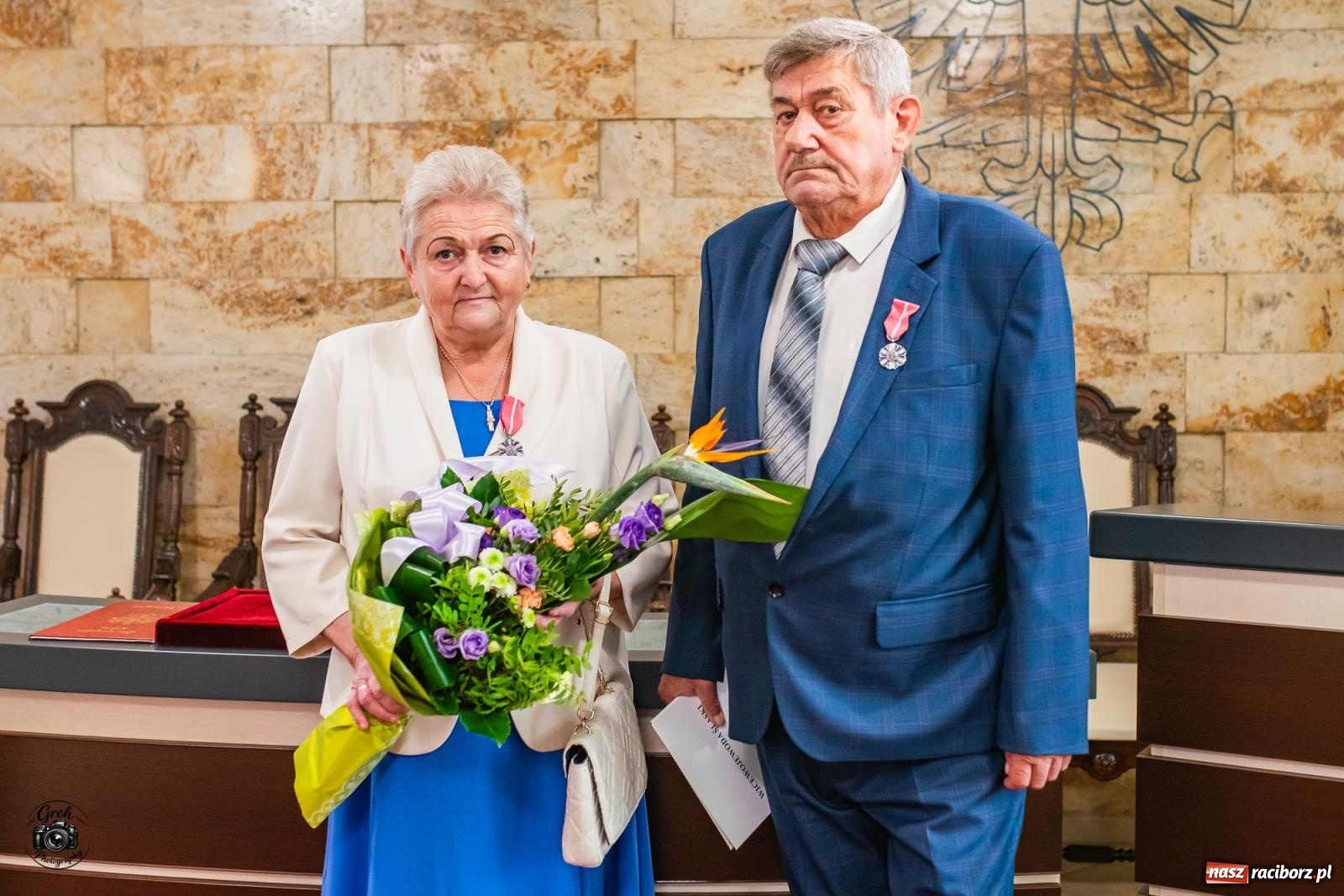 Zdjęcie w galerii na portalu naszraciborz.pl: Gdy dwa serca się kochają, wszystkie trudy pokonają. Złote gody w raciborskim USC [FOTO i WIDEO] wiadomości z regionu