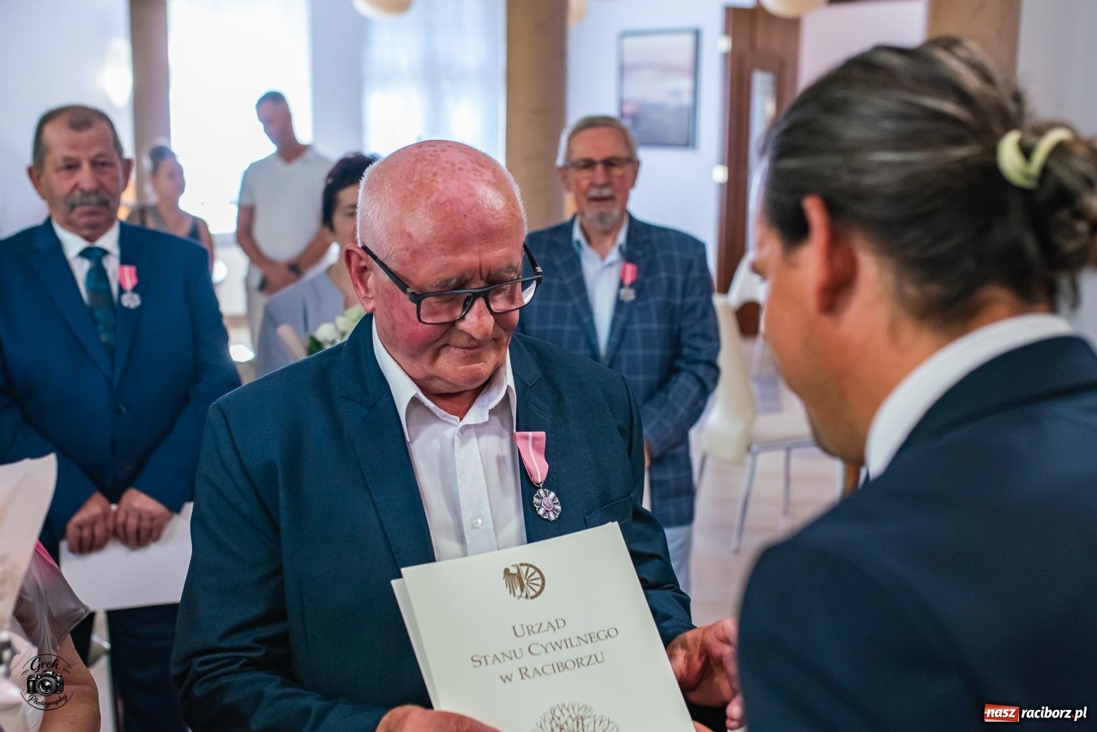 Zdjęcie w galerii na portalu naszraciborz.pl: Miłość, która przetrwała dekady. Siedem par odebrało wyjątkowe odznaczenia [FOTO i WIDEO] wiadomości z regionu