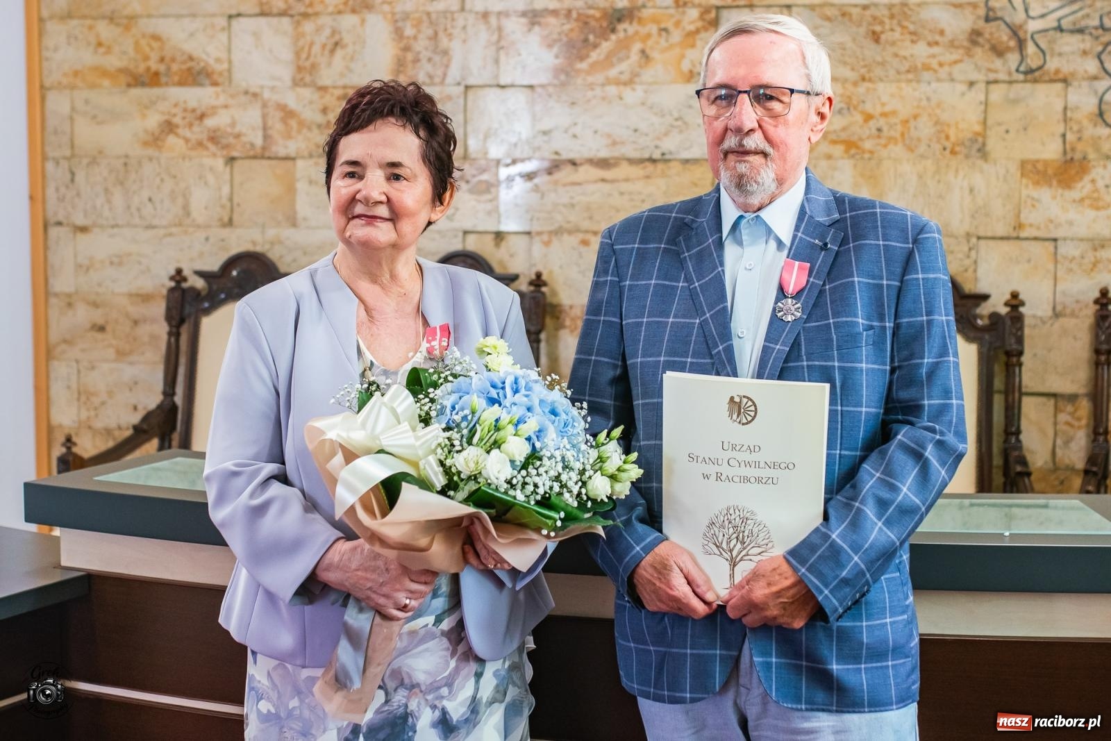 Zdjęcie w galerii na portalu naszraciborz.pl: Miłość, która przetrwała dekady. Siedem par odebrało wyjątkowe odznaczenia [FOTO i WIDEO] wiadomości z regionu