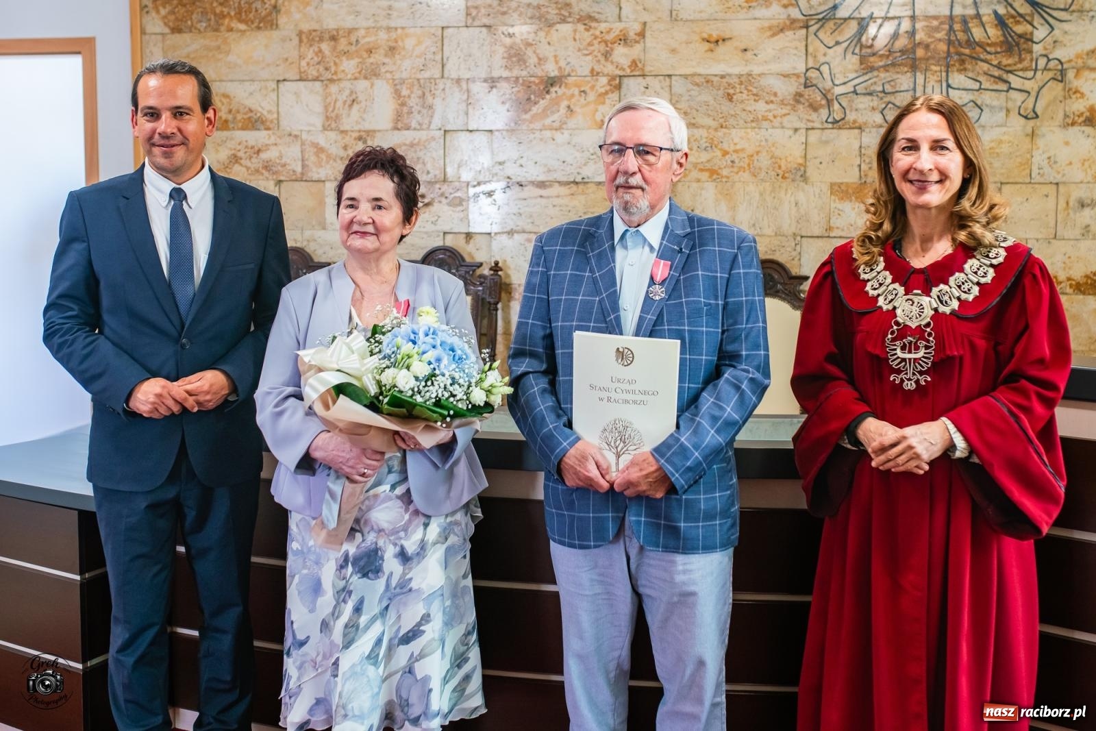 Zdjęcie w galerii na portalu naszraciborz.pl: Miłość, która przetrwała dekady. Siedem par odebrało wyjątkowe odznaczenia [FOTO i WIDEO] wiadomości z regionu