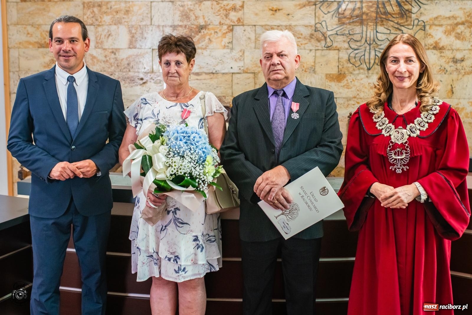 Zdjęcie w galerii na portalu naszraciborz.pl: Miłość, która przetrwała dekady. Siedem par odebrało wyjątkowe odznaczenia [FOTO i WIDEO] wiadomości z regionu