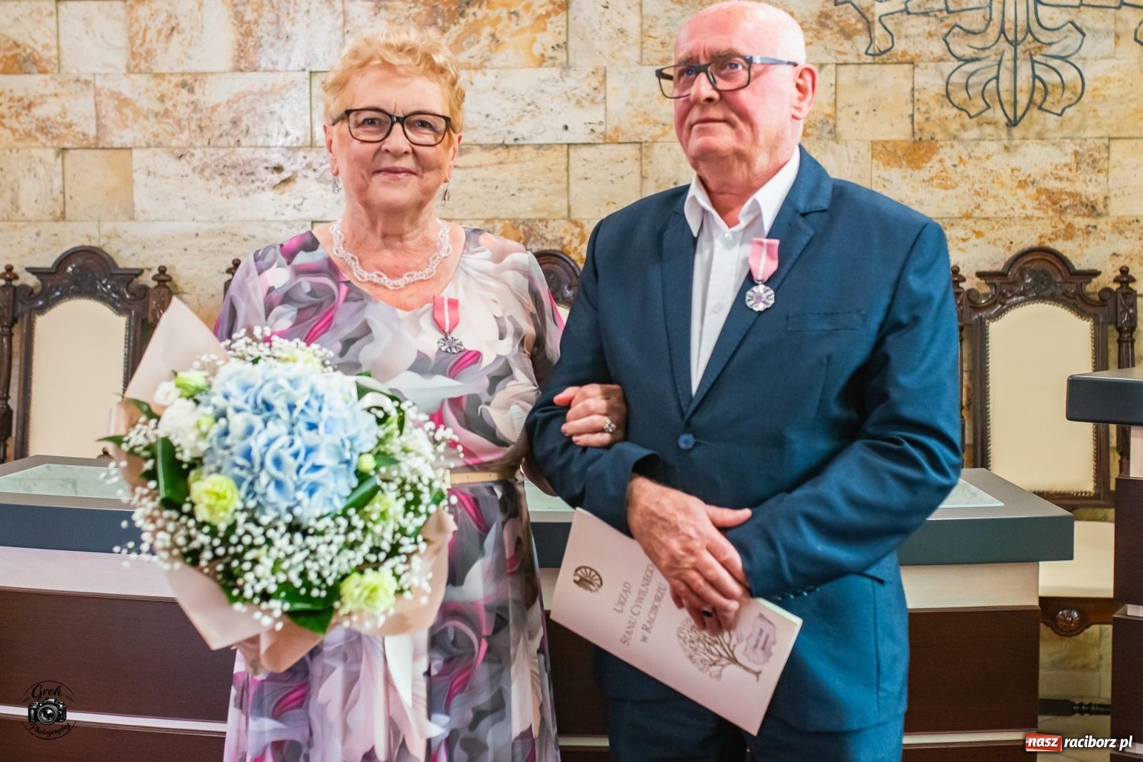 Zdjęcie w galerii na portalu naszraciborz.pl: Miłość, która przetrwała dekady. Siedem par odebrało wyjątkowe odznaczenia [FOTO i WIDEO] wiadomości z regionu