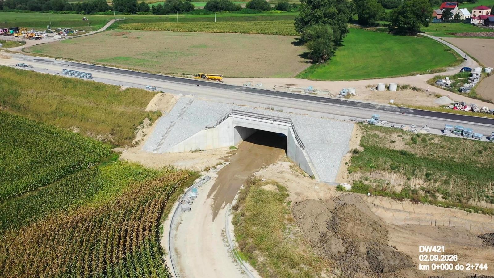 Zdjęcie w galerii na portalu naszraciborz.pl: Budowa mostu Łubowice–Ciechowice - najnowsze zdjęcia przeprawy wiadomości z regionu