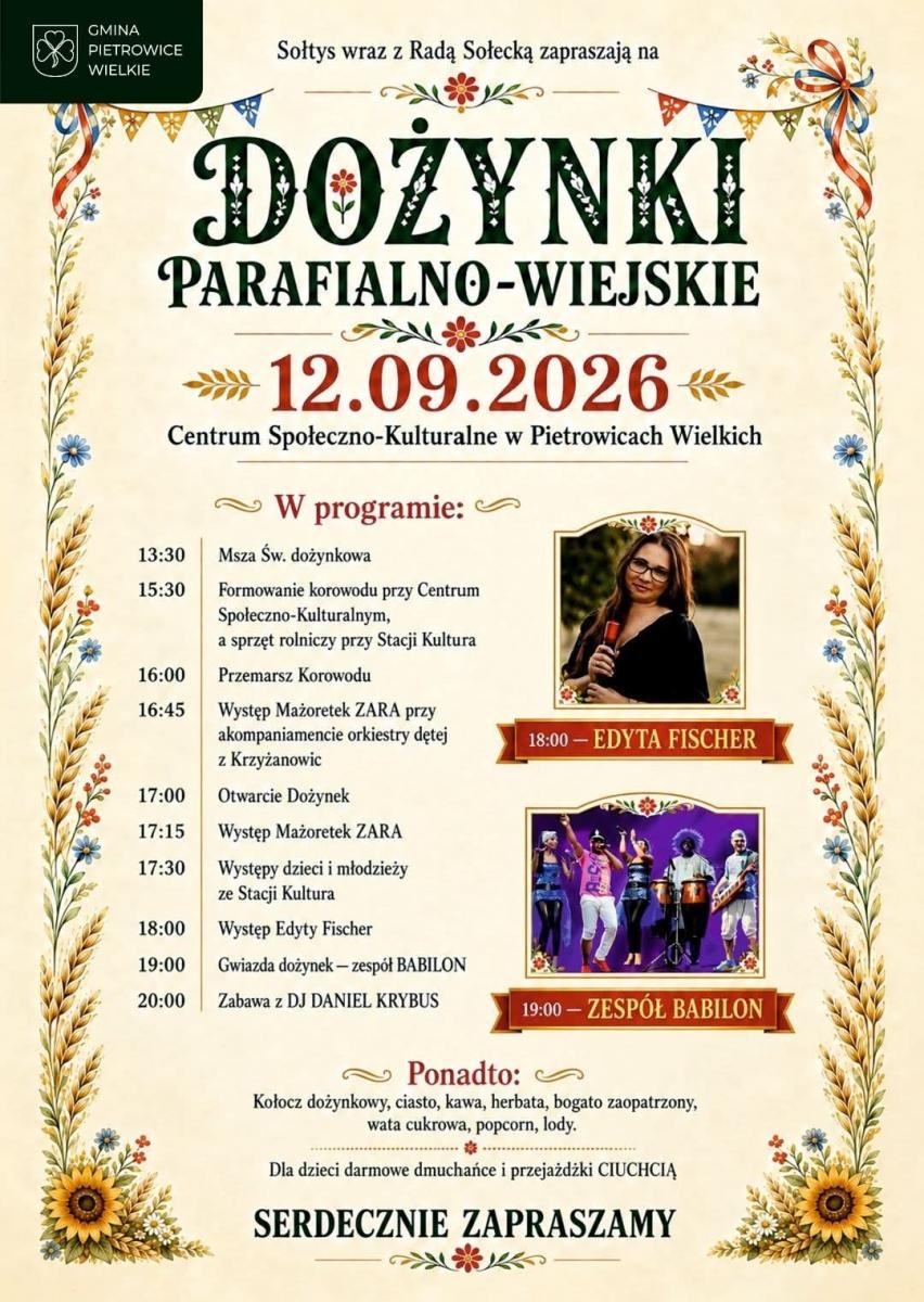 Zdjęcie w galerii na portalu naszraciborz.pl: Nawigator dożynkowy na weekend 12 i 13 września wiadomości z regionu