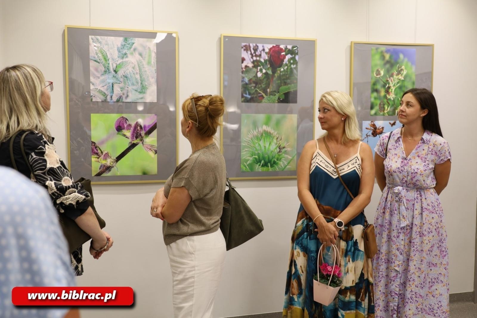 Zdjęcie w galerii na portalu naszraciborz.pl: Natura jest kobietą – nowa wystawa w bibliotecznej Galerii Gawra wiadomości z regionu