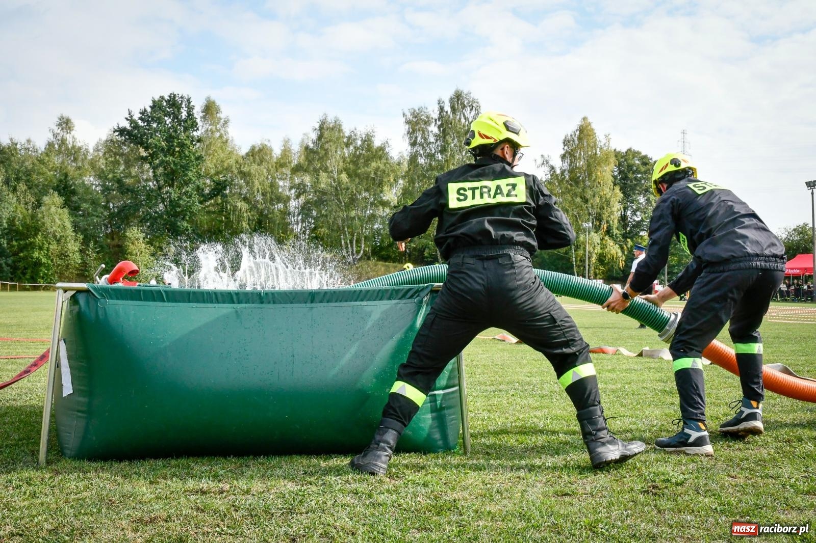 Zdjęcie w galerii na portalu naszraciborz.pl: Gminne Zawody Sportowo-Pożarnicze w Rzuchowie za nami. Poznaliśmy najlepsze drużyny strażackie gm. Kornowac wiadomości z regionu