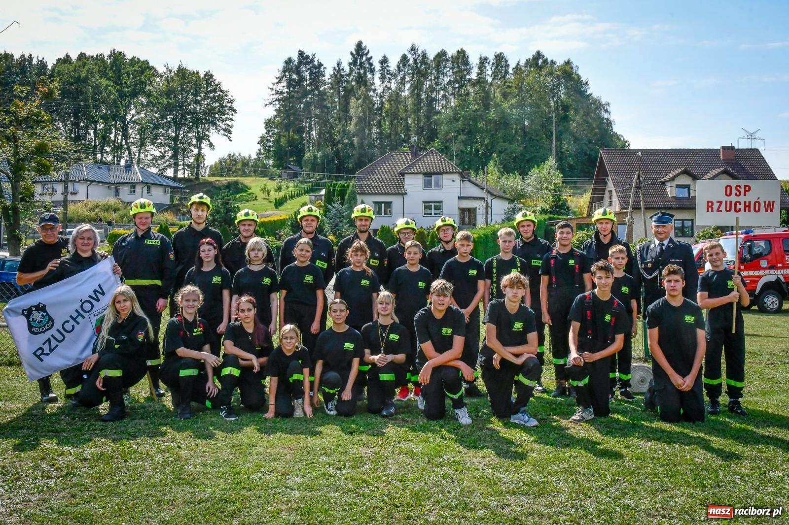 Zdjęcie w galerii na portalu naszraciborz.pl: Gminne Zawody Sportowo-Pożarnicze w Rzuchowie za nami. Poznaliśmy najlepsze drużyny strażackie gm. Kornowac wiadomości z regionu