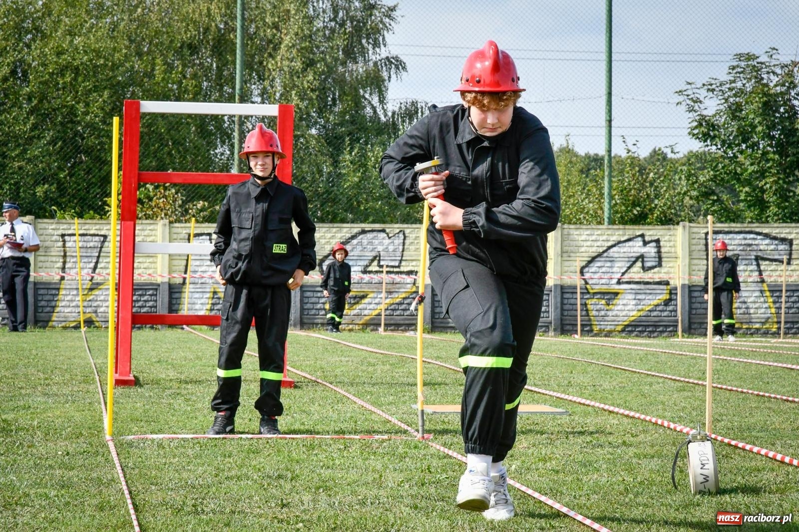 Zdjęcie w galerii na portalu naszraciborz.pl: Gminne Zawody Sportowo-Pożarnicze w Rzuchowie za nami. Poznaliśmy najlepsze drużyny strażackie gm. Kornowac wiadomości z regionu
