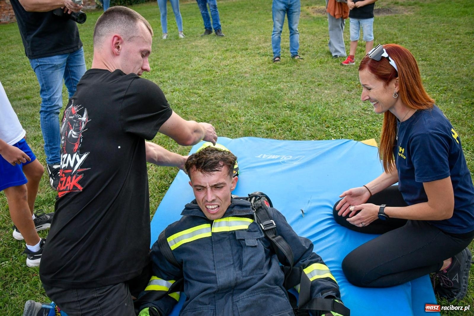 Zdjęcie w galerii na portalu naszraciborz.pl: Strażacka rywalizacja w Krzanowicach. Florian Schramowski najlepszy, wśród kobiet triumfowała Lenka Sedláčková wiadomości z regionu
